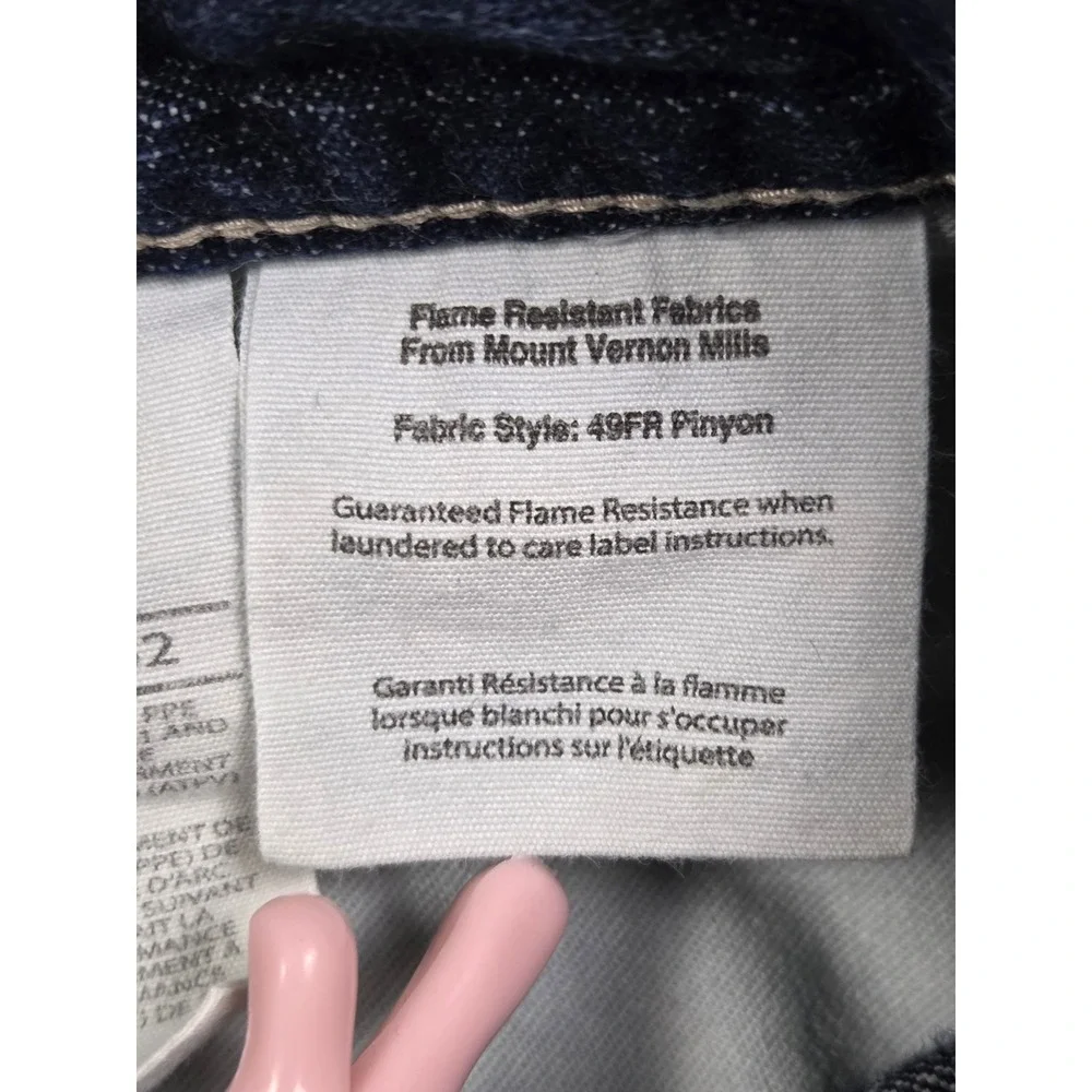 Carhartt FR Jeans Mens 38x32 Blue Flame Resistant Workwear Denim CAT 2 NFPA 2112